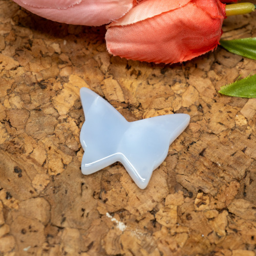 Random Blue Chalcedony Butterfly