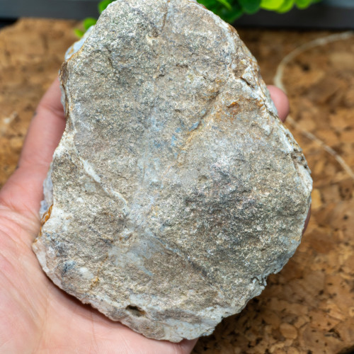 Raw Botryodial Peruvian Blue Chalcedony #1