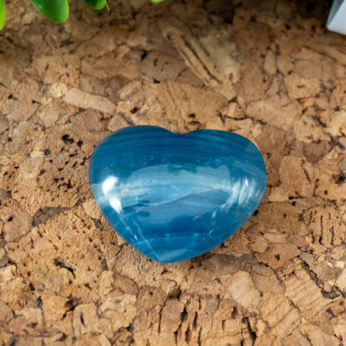 Blue Onyx Heart #1