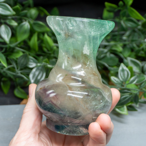 Fluorite Vase #4