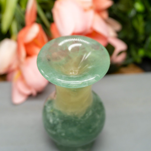 Fluorite Sphere/Candle Holder #3
