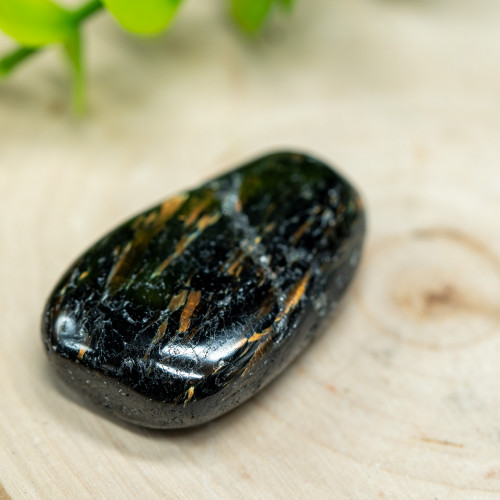 Nuummite Pocket Piece #7