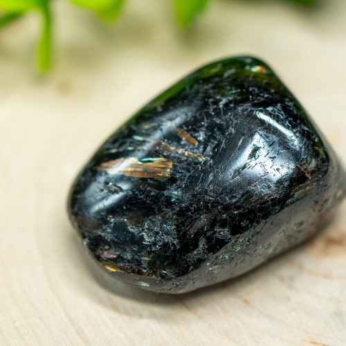 Nuummite Pocket Piece #3