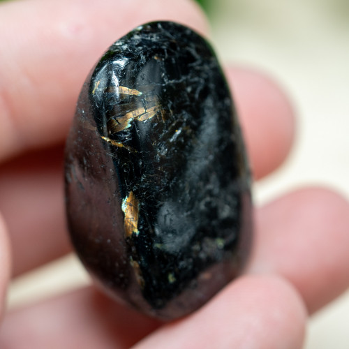 Nuummite Pocket Piece #3