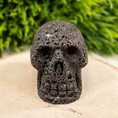 Lava Rock Skull