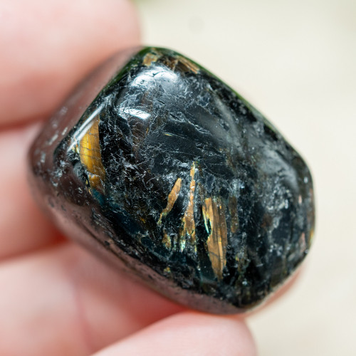 Nuummite Pocket Piece #3