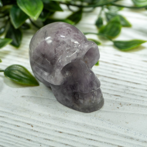 Purple Fluorite Skull #1