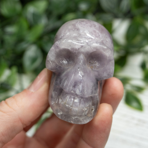 Purple Fluorite Skull #1