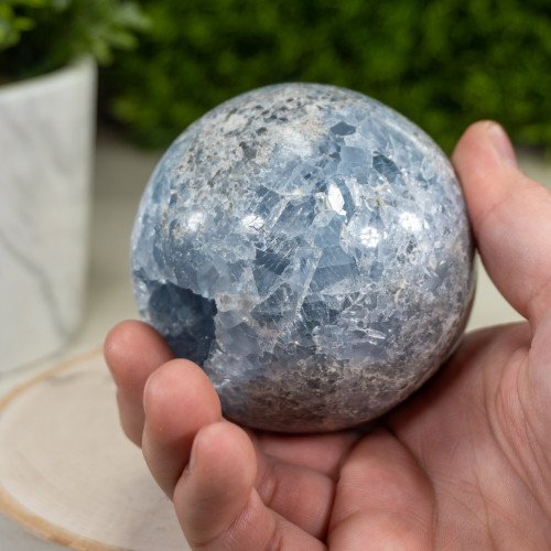 Large Celestite Sphere