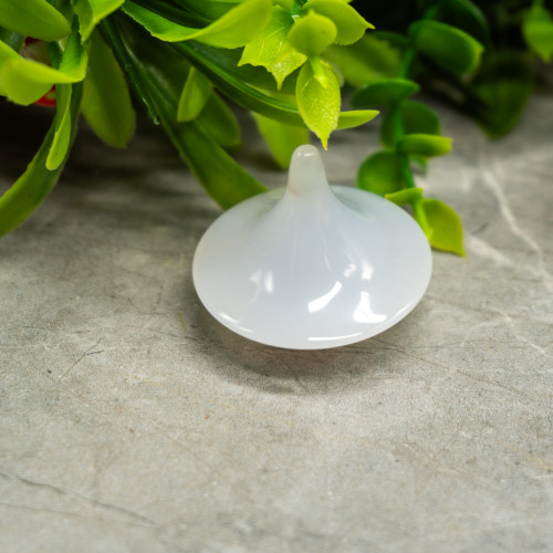 Random Blue Chalcedony Spinner