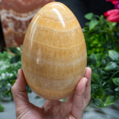 Orange Calcite Egg #2