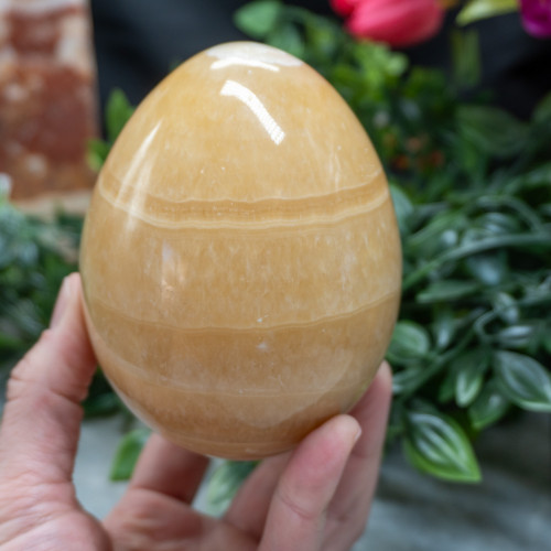 Orange Calcite Egg #1