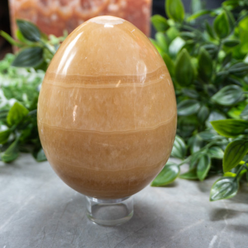 Orange Calcite Egg #1