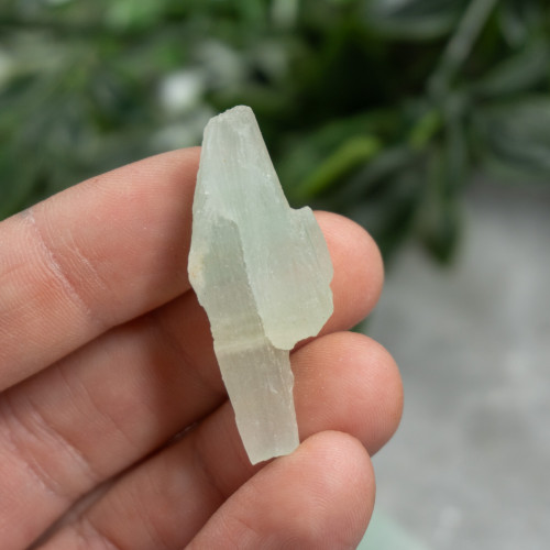 Small Raw Pistachio Calcite