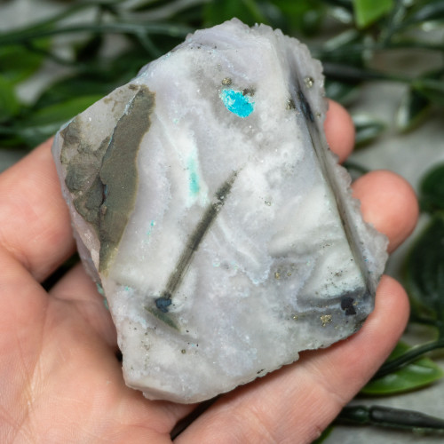 Large Turquoise on Quartz #3