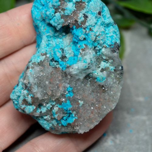 Large Turquoise on Quartz #2