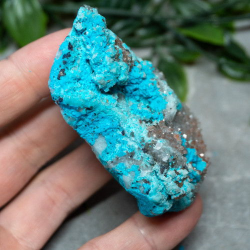 Large Turquoise on Quartz #2