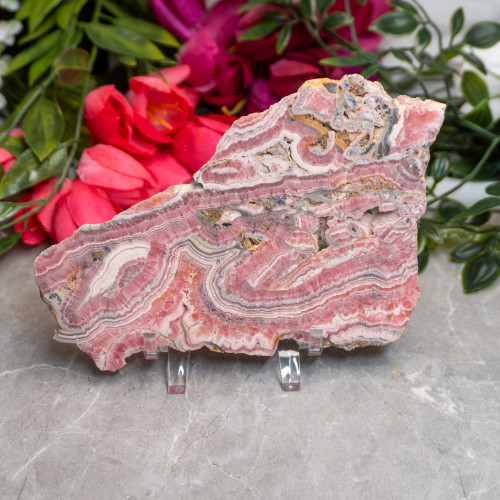 Rhodochrosite Slice