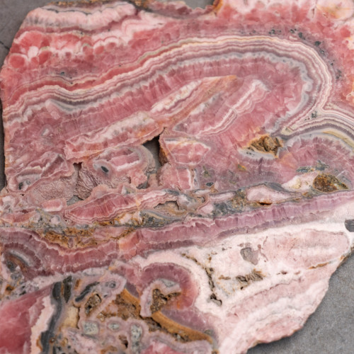 Rhodochrosite Slice