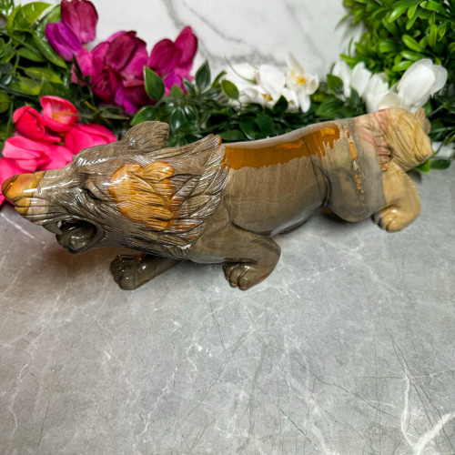 Polychrome Jasper Wolf