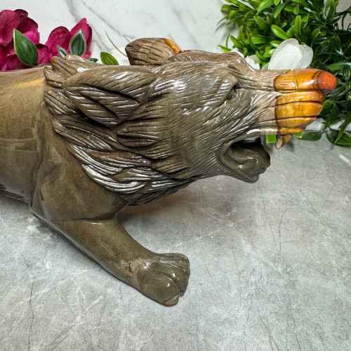 Polychrome Jasper Wolf