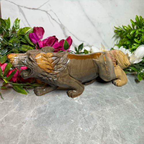 Polychrome Jasper Wolf