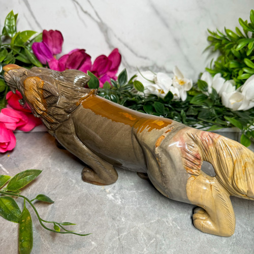 Polychrome Jasper Wolf