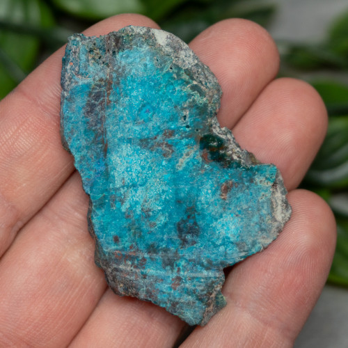 Chrysocolla, Shattuckite, and Tenorite Slab #7