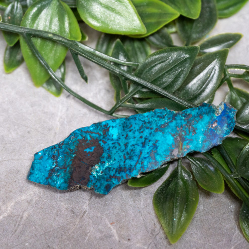 Chrysocolla, Shattuckite, and Tenorite Slab #5