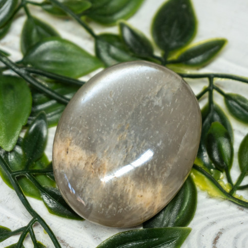 Black Moonstone Palm stone #3