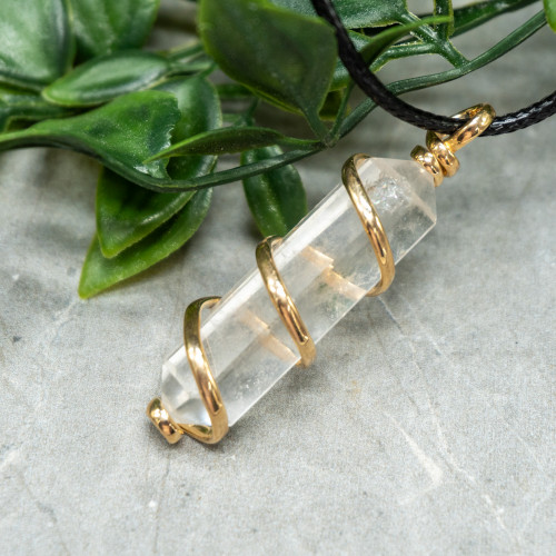 Quartz Wire Wrapped Necklace