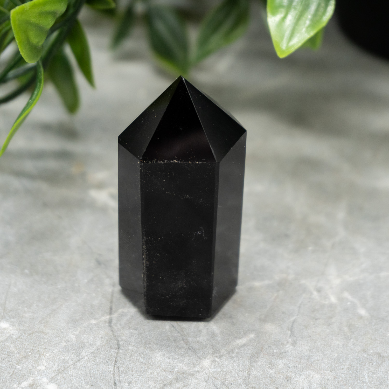 Obsidian Small Tower - The Crystal Council