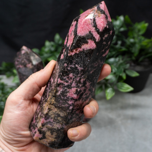 Rhodonite Large Tower