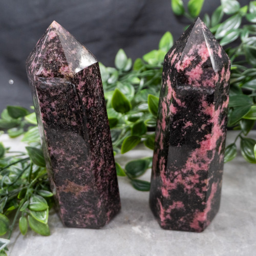 Rhodonite Large Tower