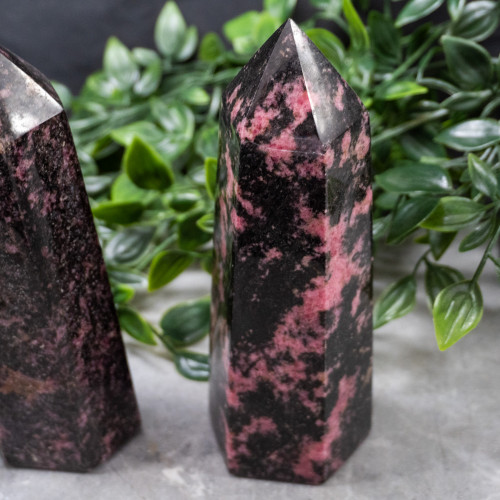 Rhodonite Large Tower