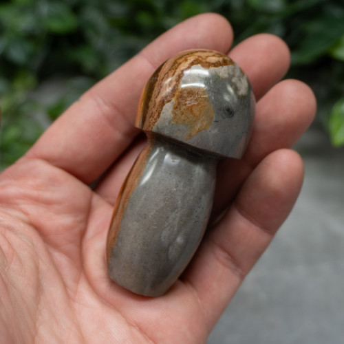 Polychrome Jasper Small Mushroom