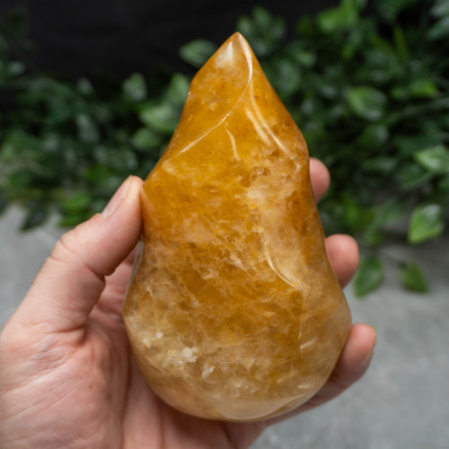 Golden Healer Quartz Large Flame