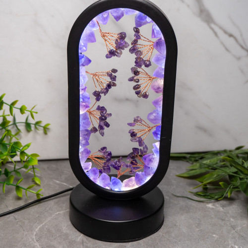 Amethyst Oval Portal Light