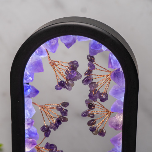 Amethyst Oval Portal Light