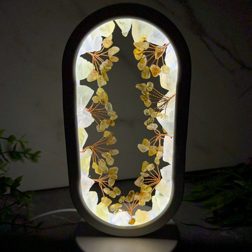 Citrine Oval Portal Light