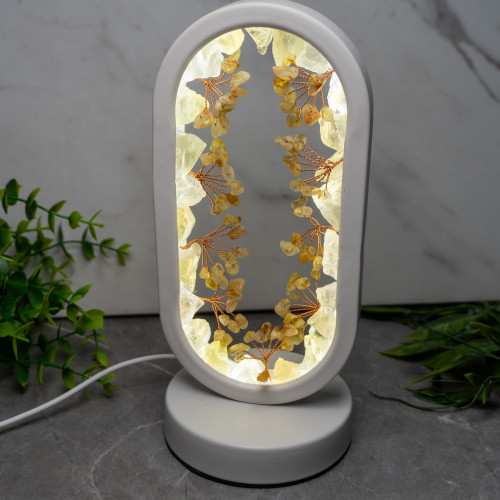 Citrine Oval Portal Light