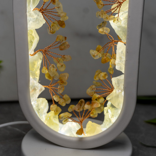 Citrine Oval Portal Light