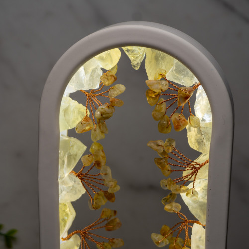 Citrine Oval Portal Light