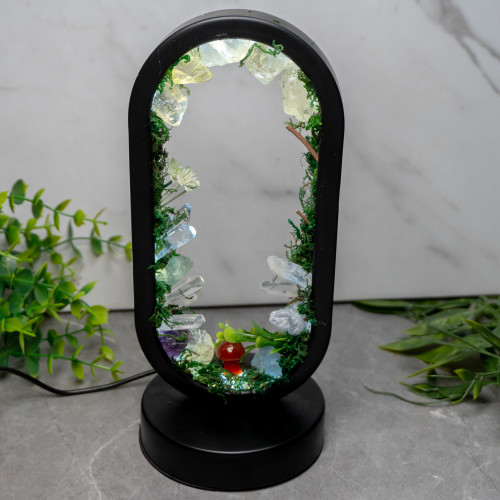 Garden Quartz Oval Portal Light