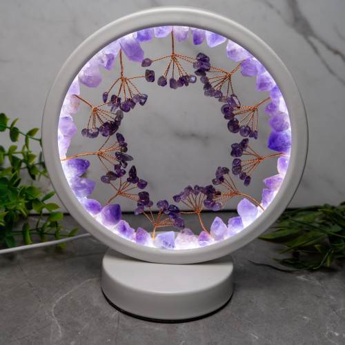 Amethyst Circle Portal Light