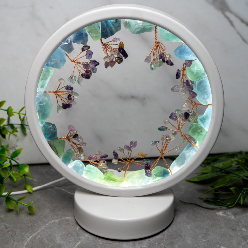 Fluorite Circle Portal Light