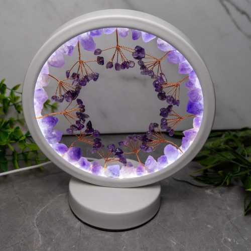 Amethyst Circle Portal Light