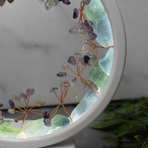 Fluorite Circle Portal Light