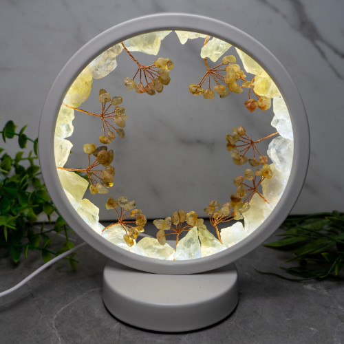 Citrine Circle Portal Light