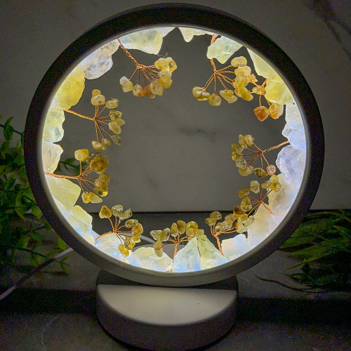 Citrine Circle Portal Light